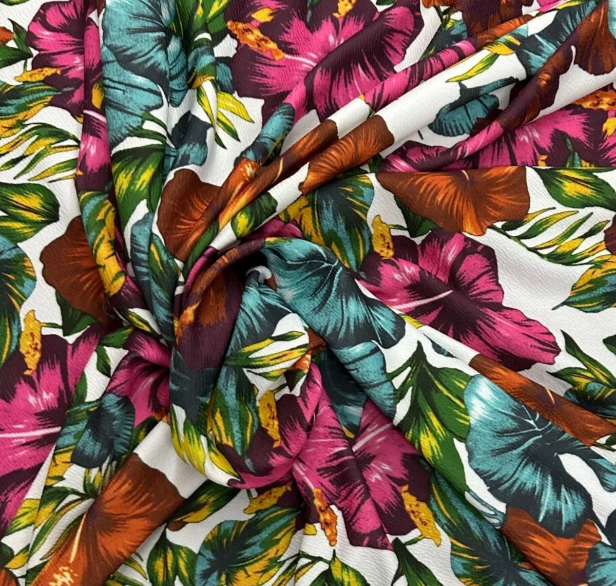 3 metres random print liverpool textured scuba jersey stretch fabric 58 inches wide