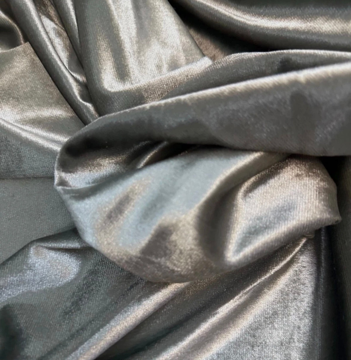 3 metres plain dark jade teal green velour velvet spandex fabric 58 inches wide