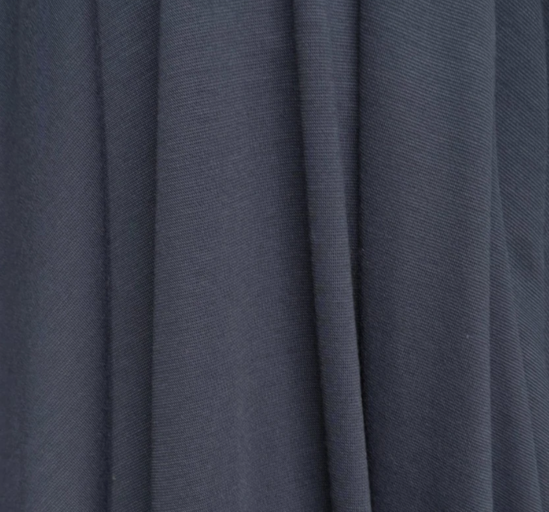 3 Metres Ponte Roma Double Jersey Fabric (58 Inches) - Plain Ash Grey