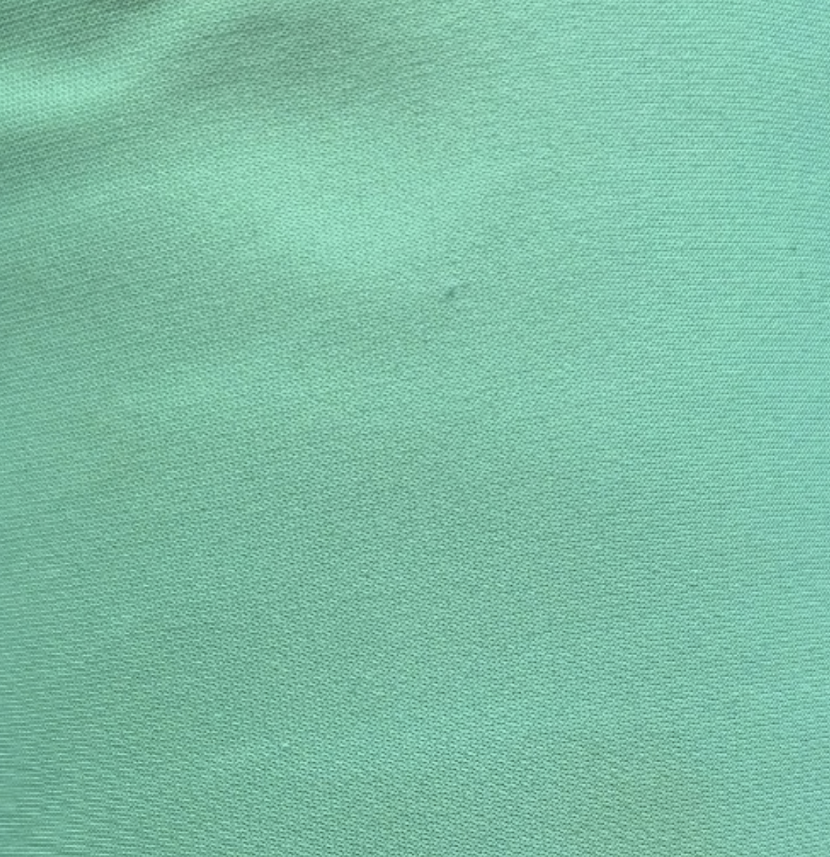 Plain green Ponte Roma double jersey fabric