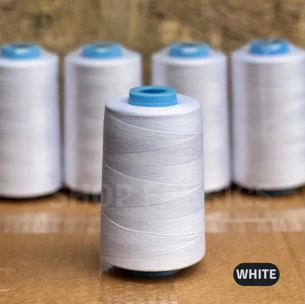 4 overlock thread cones 5000 yards 120s spun polyester colour 728