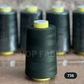Overlocking thread 5000 yard cones, Forest Green (#736), pack of 4