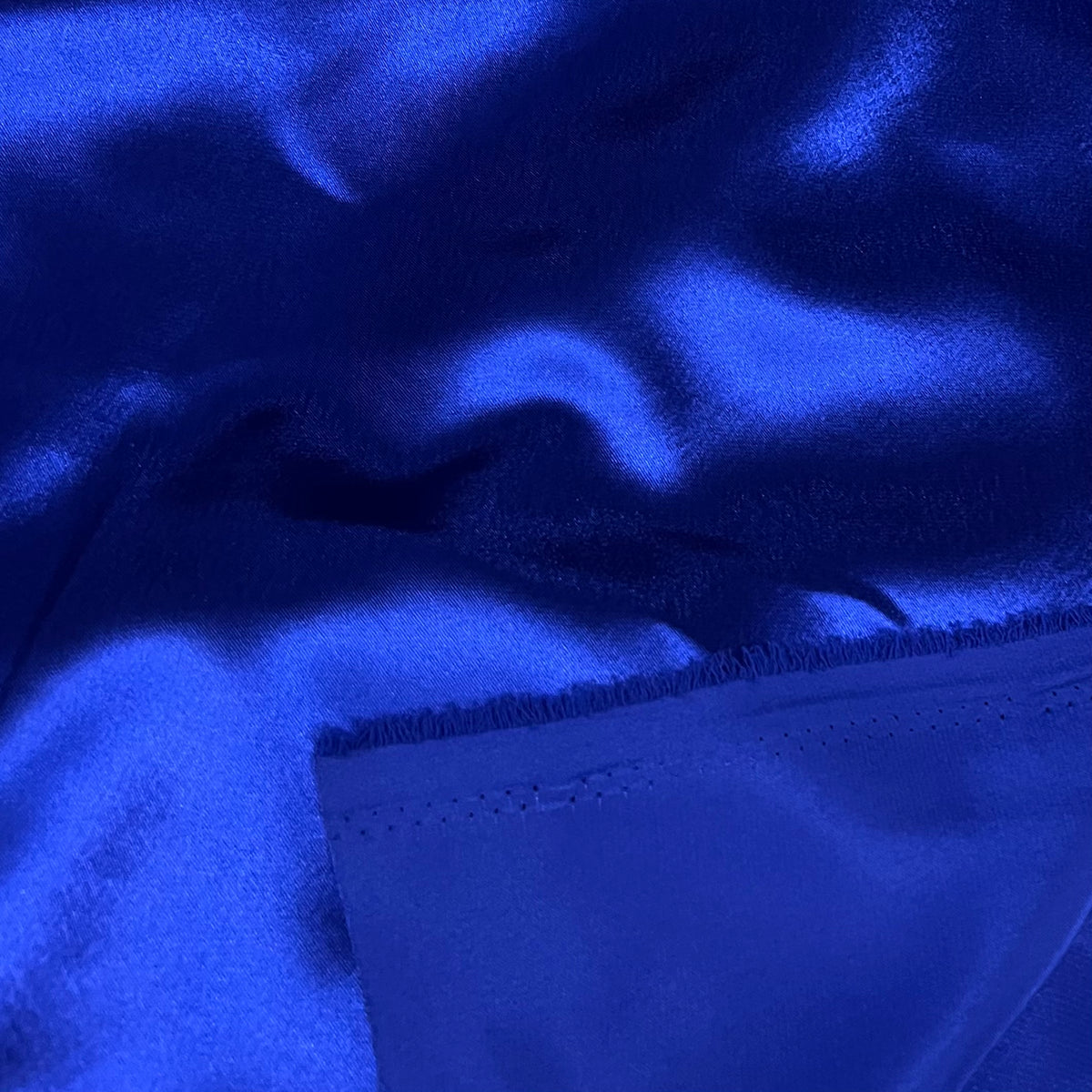 3 Metres Crepe Back Satin Fabric (58 Inches) - Plain Royal Blue