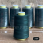 Overlocking thread 5000 yard cones, Bottle Green (#737), pack of 4