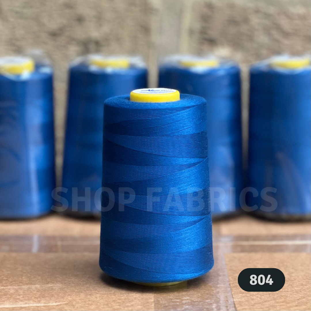 4 overlock thread cones 5000 yards 120s spun polyester colour 793