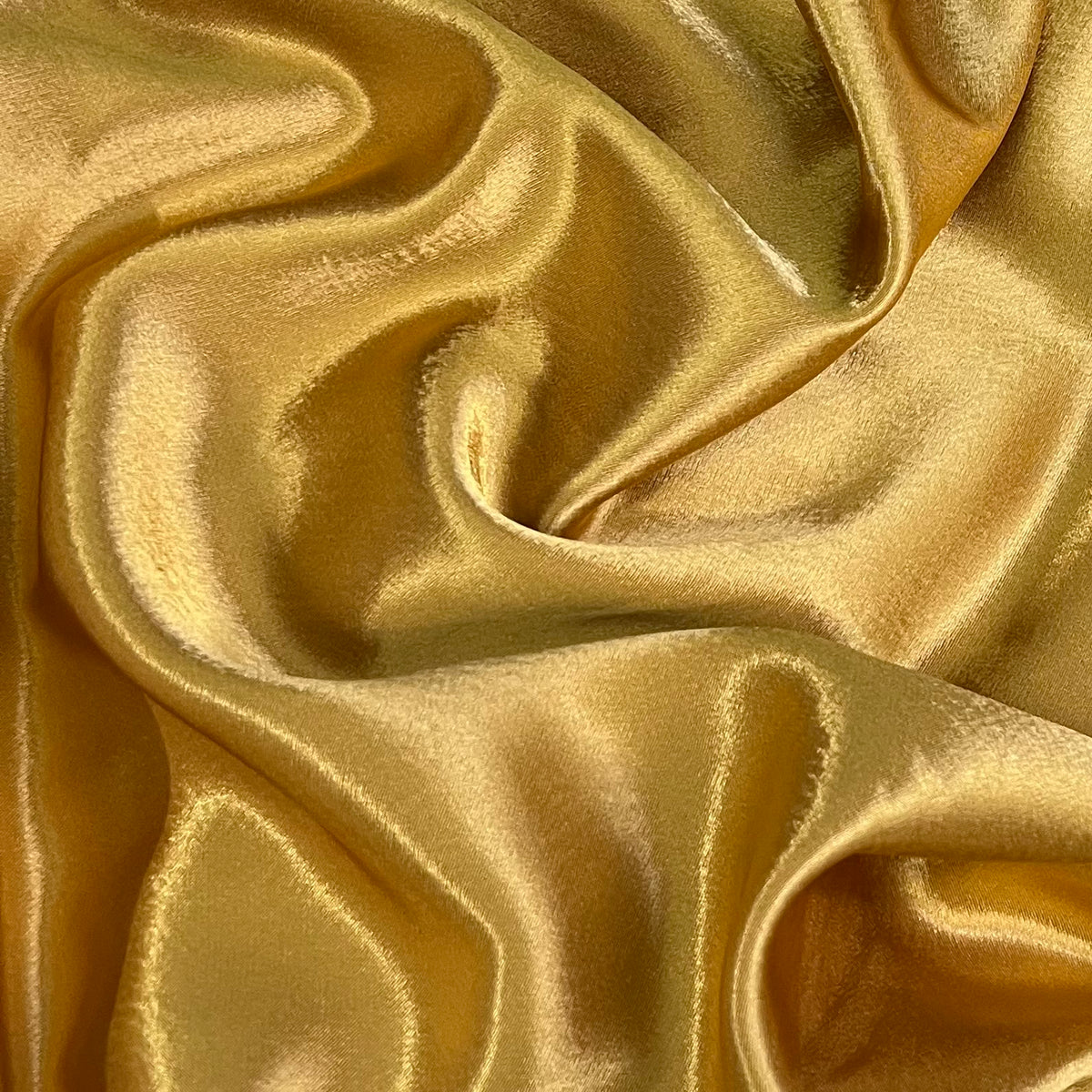 3 Metres Crepe Back Satin Fabric (58 Inches) - Plain Gold