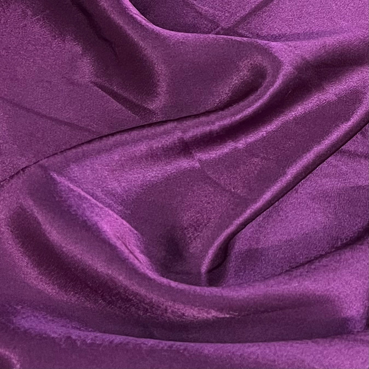 3 Metres Crepe Back Satin Fabric (58 Inches) - Plain Purple