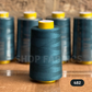 Overlocking thread 5000 yard cones, Petrol Blue (#482), pack of 4
