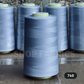 Overlocking thread 5000 yard cones, Powder Blue (#740), pack of 4