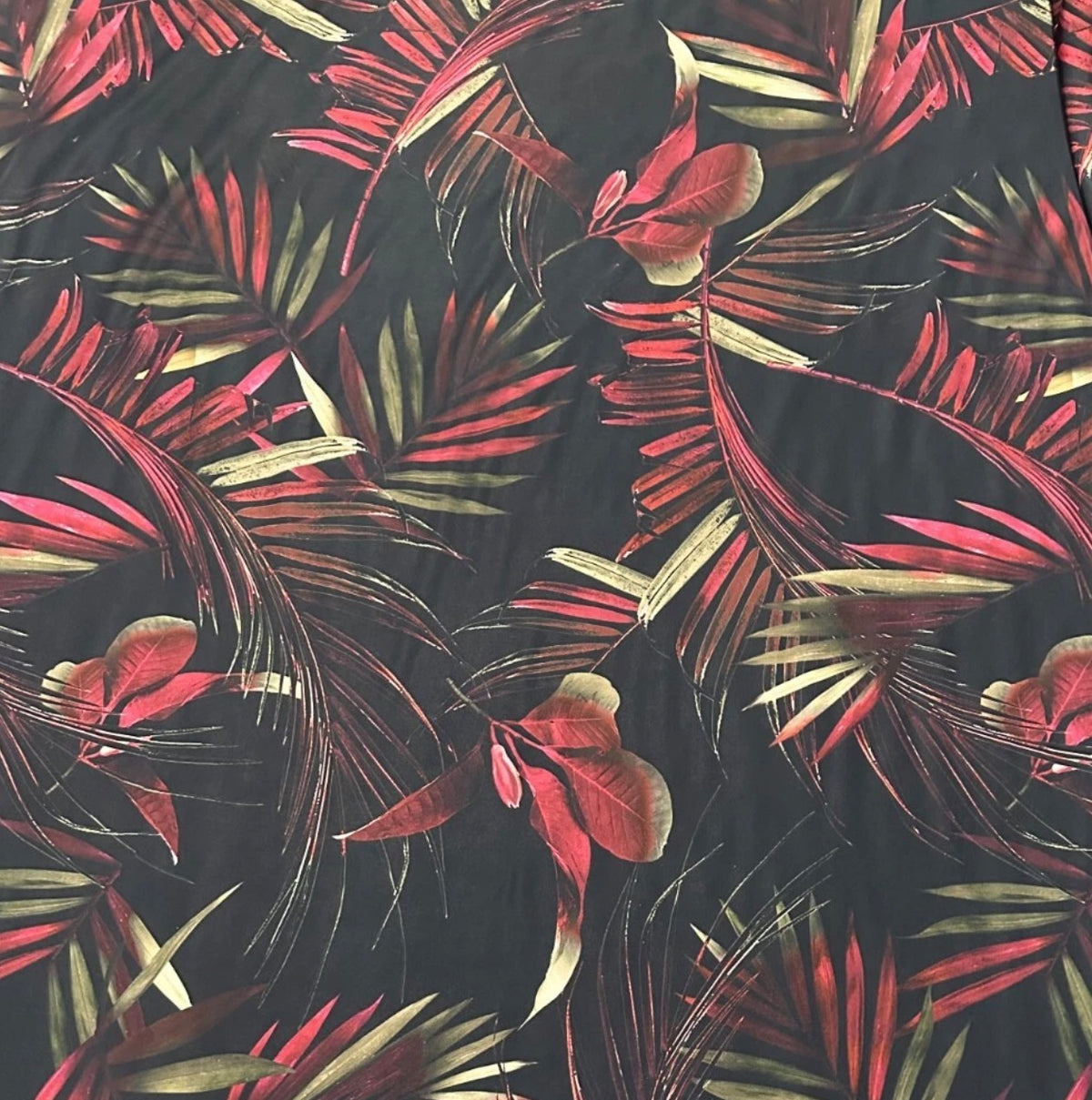 3 metres multi floral ITY soft touch single jersey stretch fabric 58 inches wide