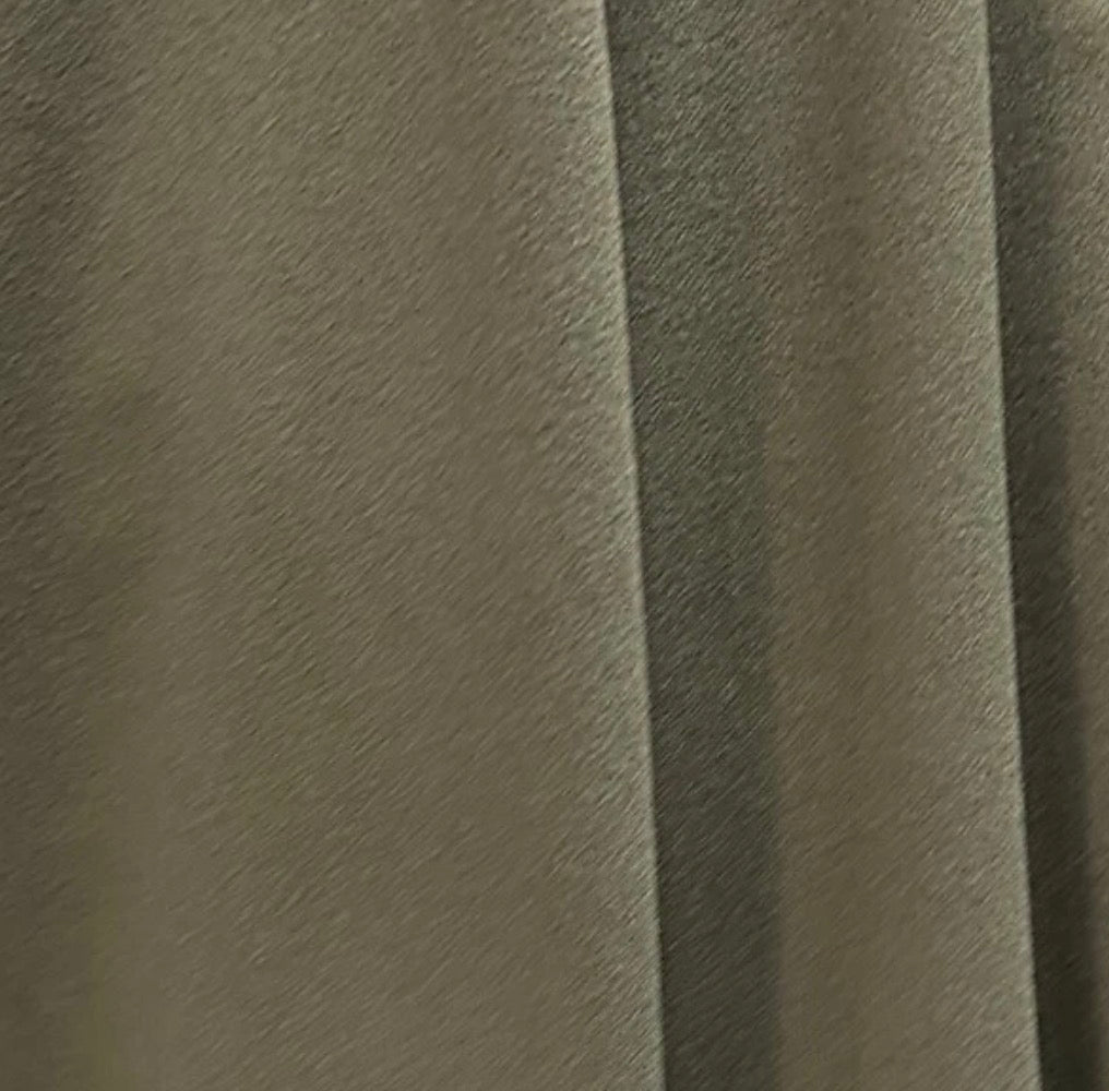 3 Metres Scuba Crepe Jersey Stretch Fabric (58 Inches) - Plain Khaki