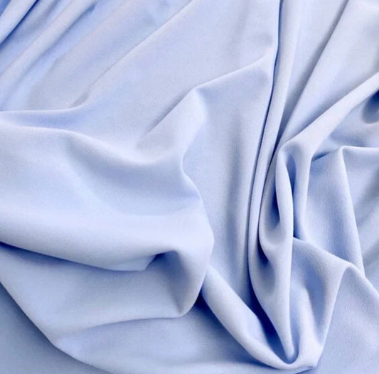3 metres plain rose scuba crepe jersey stretch fabric 58 inches wide