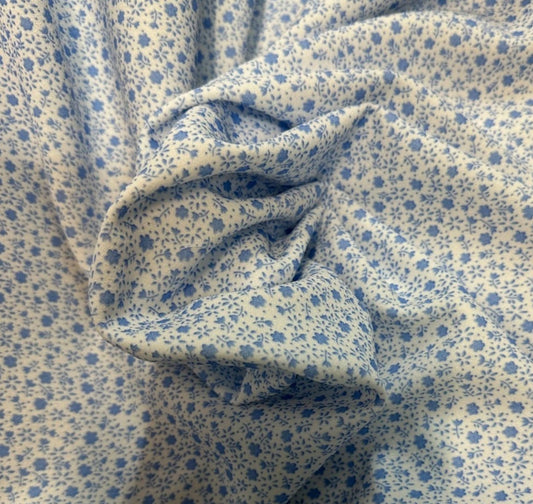 3 metres paisley multi colour scuba crepe jersey fabric 58 inches wide