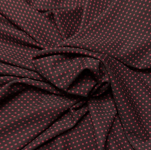 3 metres plain rose scuba crepe jersey stretch fabric 58 inches wide