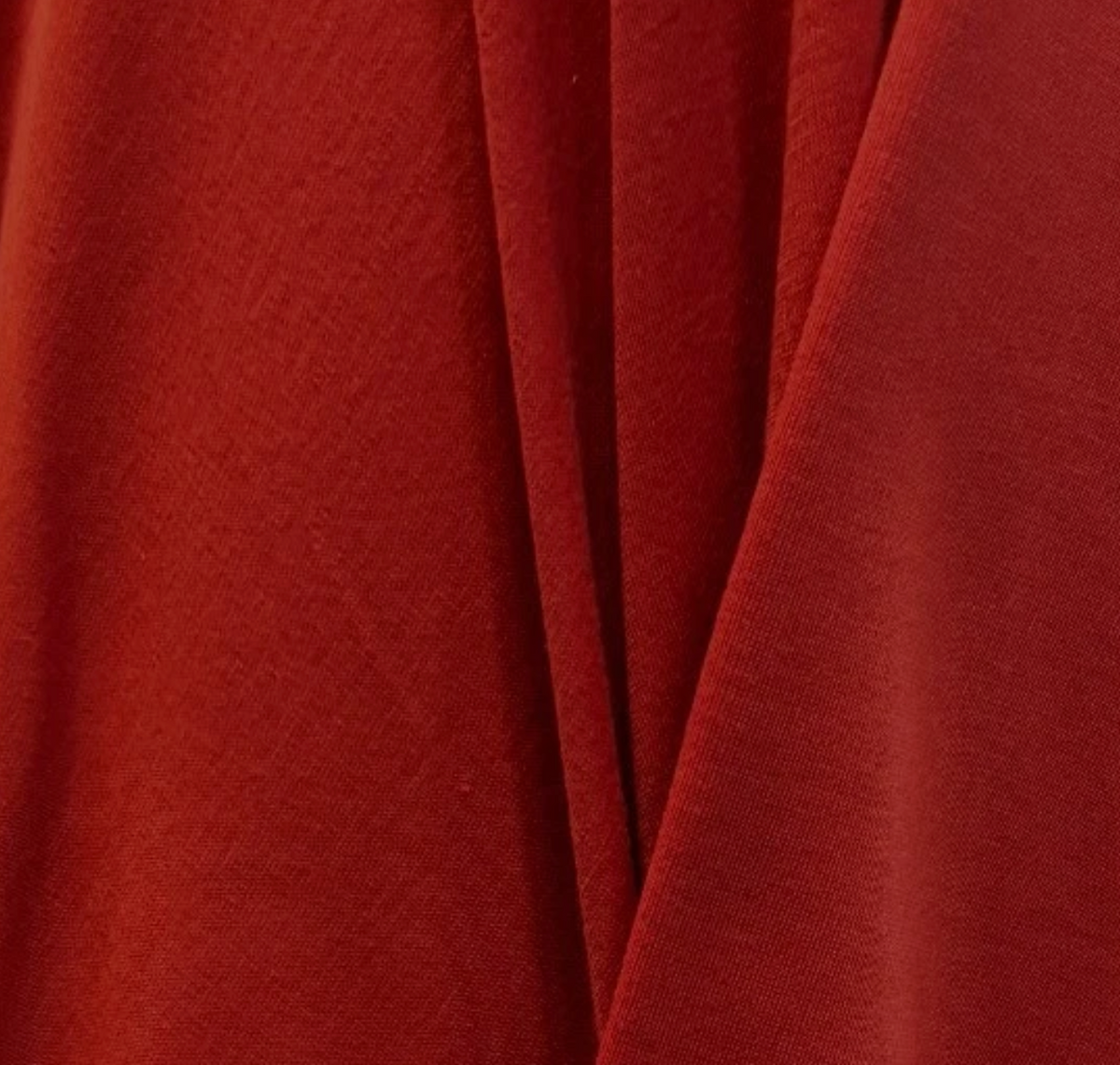 3 Metres Ponte Roma Double Jersey Fabric (58 Inches) - Plain Dark Rust