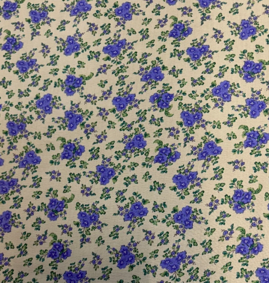 Floral printed multi colour yellow woven crepe de chine fabric