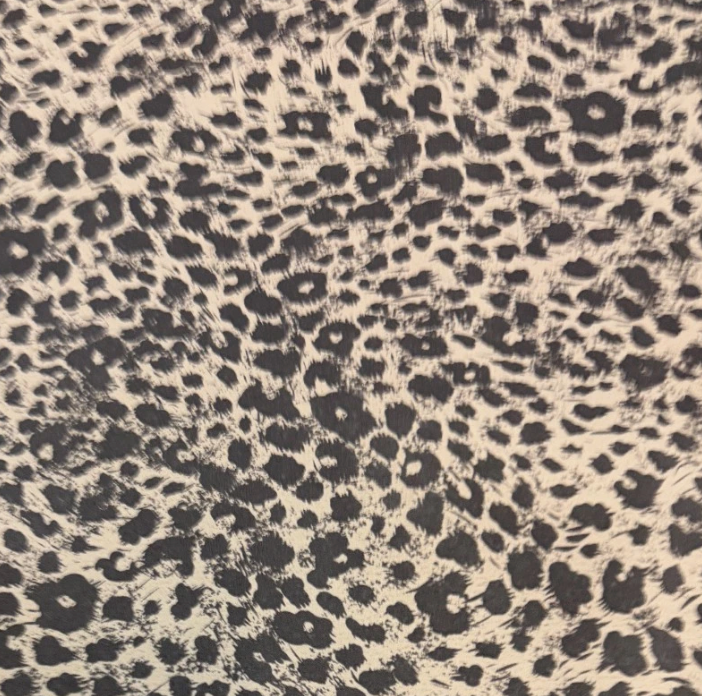 3 Metres Woven Crepe De Chine Fabric (58 Inches) - Animal Print Multi Coloured